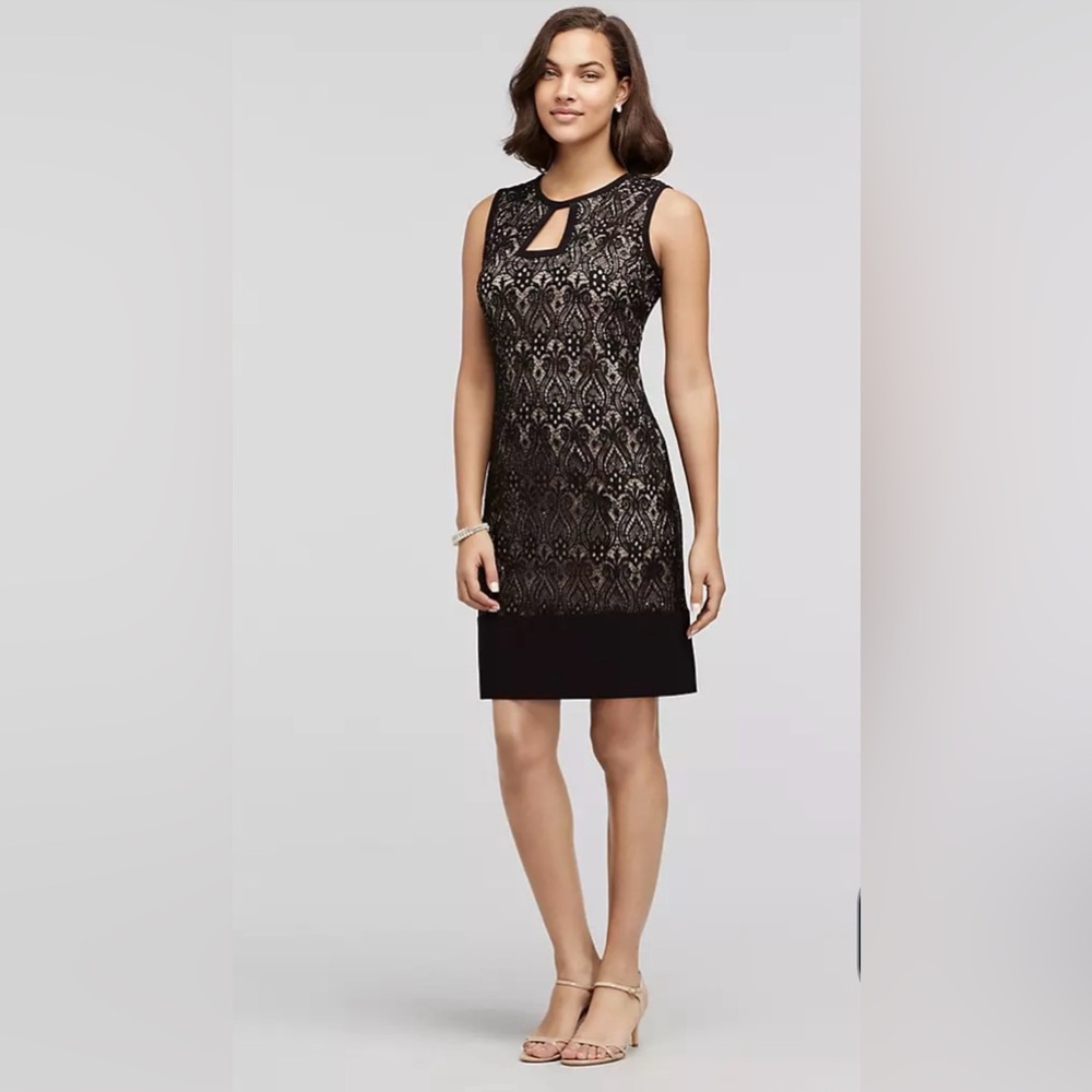R &M Richards lace dress, size 14